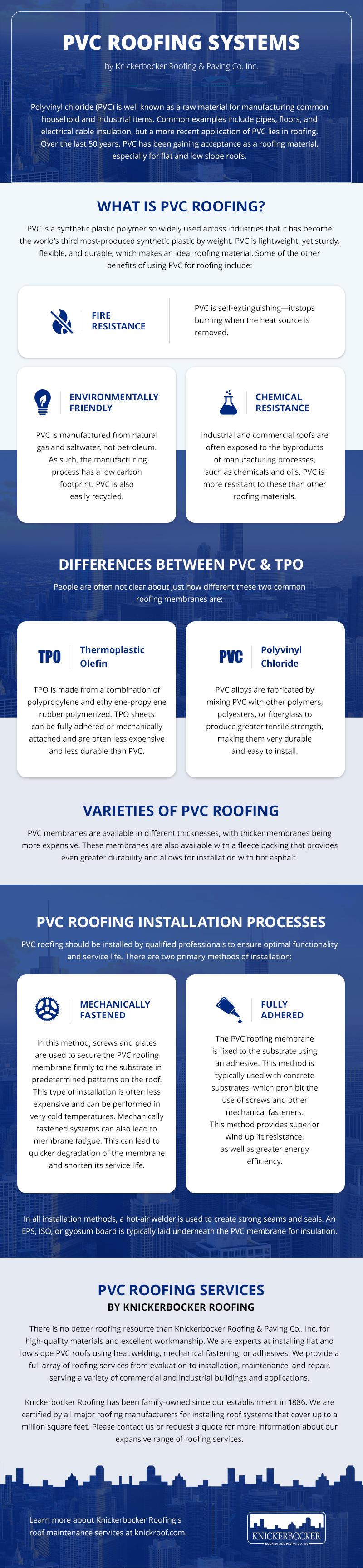 pvc roofing systems